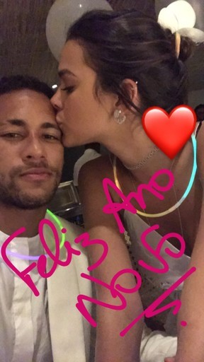 Neymar e Bruna Marquezine (Foto: Reprodução/Instagram)