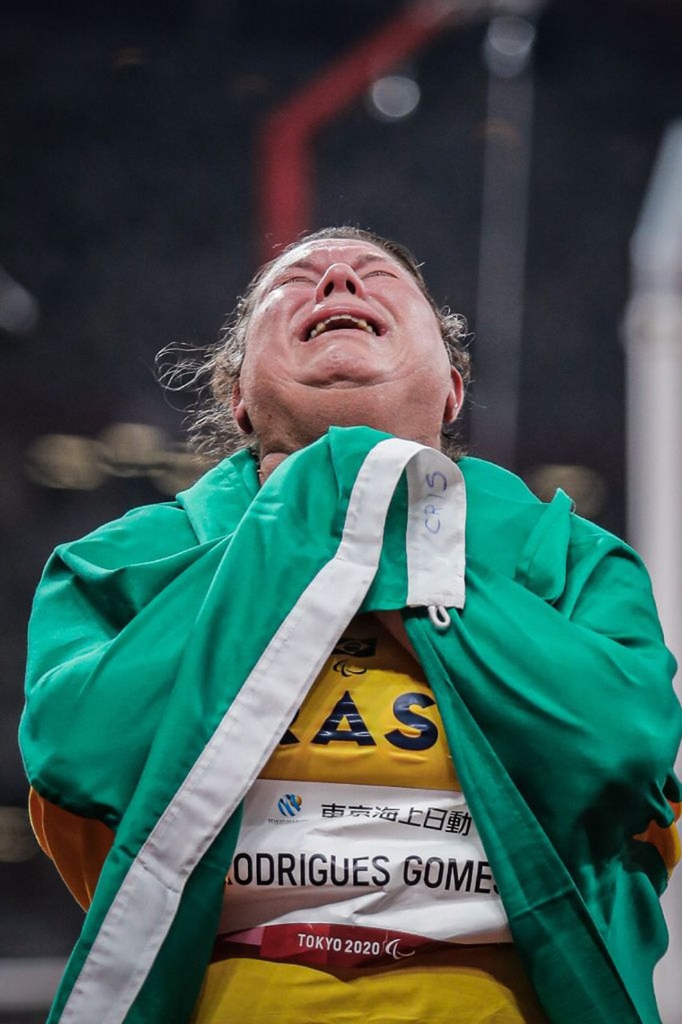 Beth Gomes é ouro no lançamento de disco nas Paralimpíadas — Foto: Wander Roberto /CPB @wander_imagem