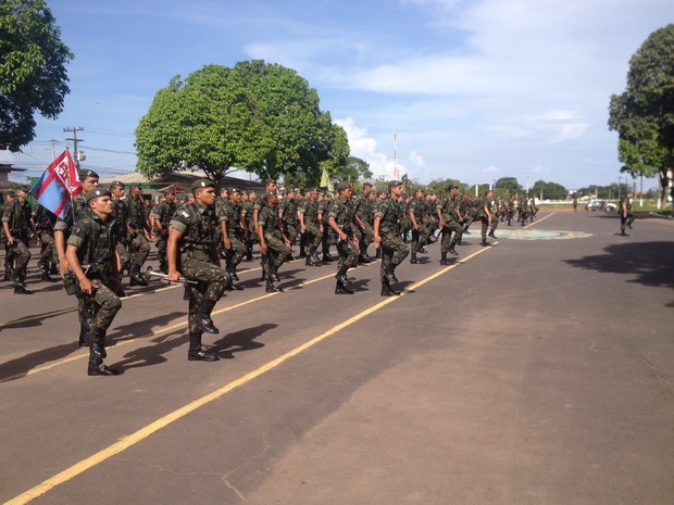 Amapá em Paz: Robson Mattos, comandante do 34º BIS, recebe