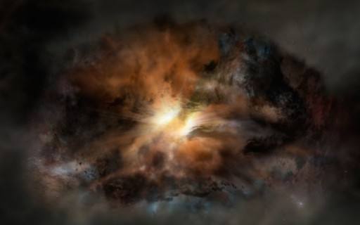 Buraco negro está engolindo galáxia mais brilhante do universo conhecido