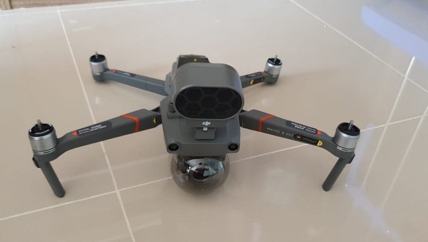 Drone será usado no Rio de Janeiro (Foto: Divulgação/Prefeitura do Rio de Janeiro)