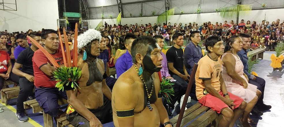 Familiares participaram da cerimônia. — Foto: Divulgação/Ufam