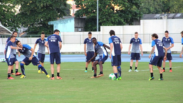 Treino Seleção da Itália, engenhão (Foto: Carlos Augusto Ferrari) Treino Seleção da Itália, engenhão (Foto: Carlos Augusto Ferrari)