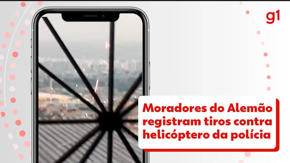 Bope und Core in Alemão: Einwohner registrieren Schüsse im Hubschrauber und berichten von Angst, ihr Zuhause zu verlassen |  Rio de Janeiro