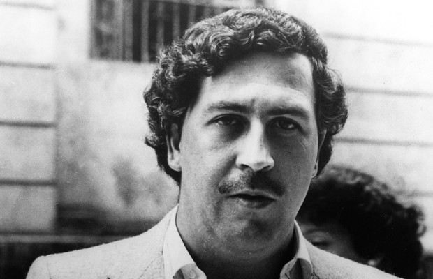 O traficante colombiano e chefe do cartel de Medellín, Pablo Escobar: US$ 420 milhões por semana em drogas (Foto: Wikimedia Commons/Wikipedia)