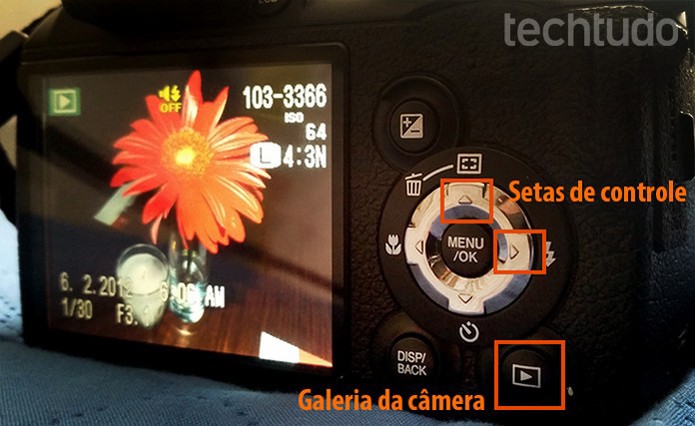 Controle a execução de fotos e vídeos pela câmera (Foto: Barbara Mannara/TechTudo)