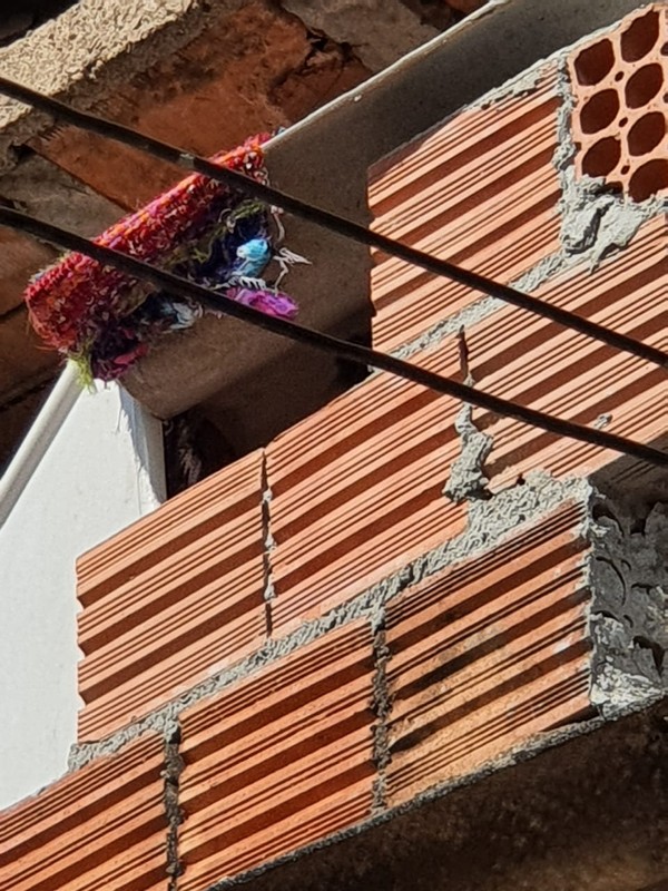 Área onde criança era mantida, em Campinas — Foto: Polícia Militar