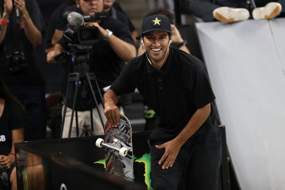 Kelvin Hoefler pulou do sexto para o terceiro lugar — Foto: Getty Images