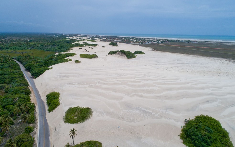 Dunas da Praia do Saco, em Estância (SE) — Foto: Marcos Rodrigues/Adema/Divulgação