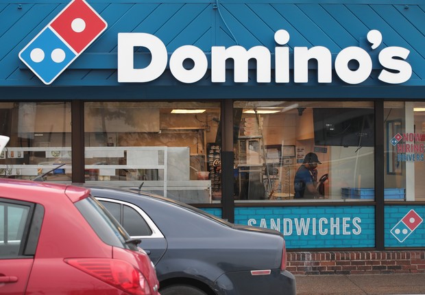 Restaurante da Domino's em Chicago (Foto:  Scott Olson/Getty Images)
