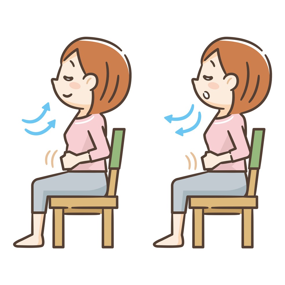 Técnicas de respiração ajudam a normalizar os padrões respiratórios e aumentar a eficiência dos músculos respiratórios (incluindo o diafragma) em pacientes com a Síndrome Pós-Covid — Foto: Istock Getty Images