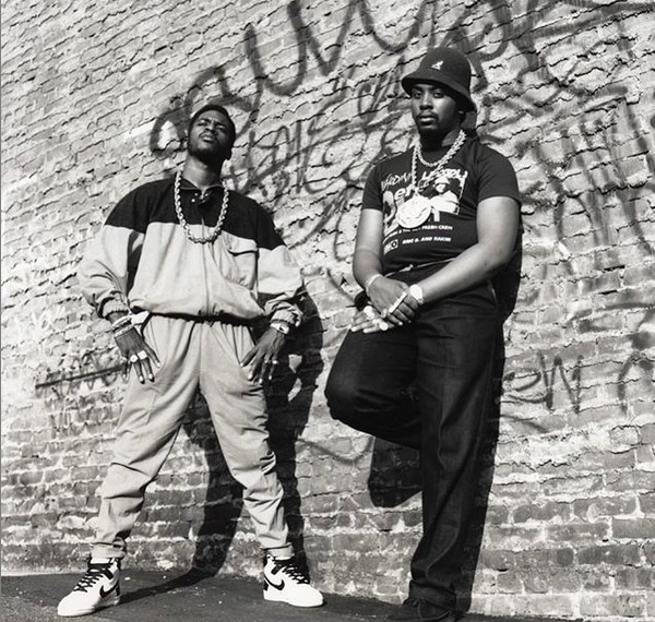 Os rappers Eric B. e Rakim (Foto: Instagram)