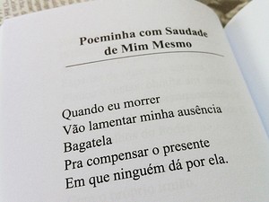 Poema Millôr (Foto: Divulgação)