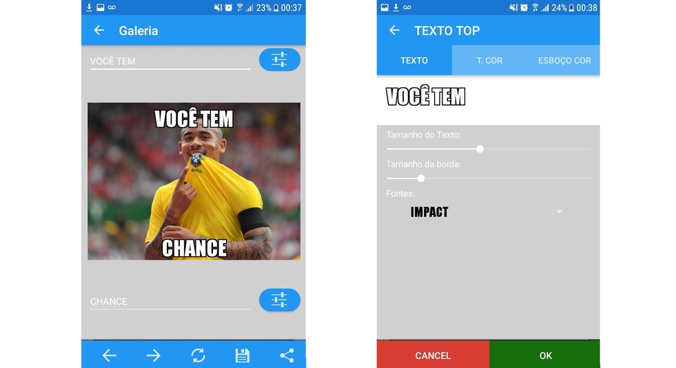 Memes Do Brasil Na Copa Veja Apps E Sites Para Criar Imagens Engracadas Redes Sociais Techtudo