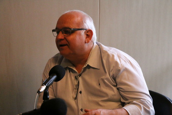 Grêmio presidente Romildo Bolzan Grêmio (Foto: Eduardo Moura/GloboEsporte.com)