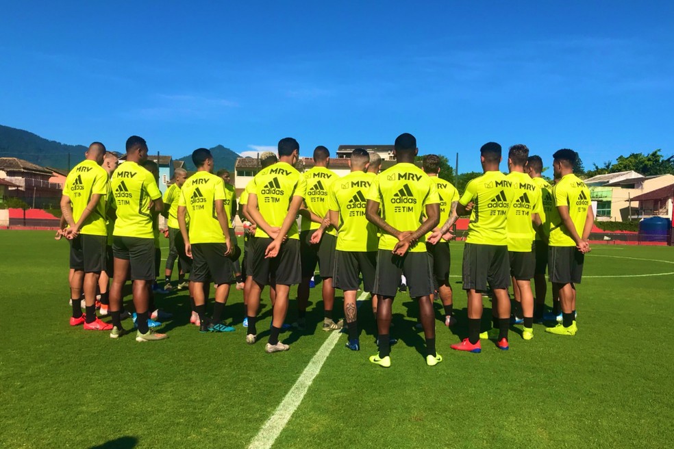 Com Time Sub 20 Flamengo Se Apresenta E Treina Pela Primeira Vez Em 2020 Flamengo Ge