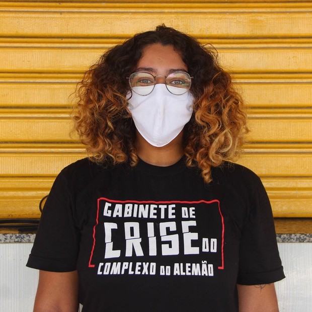 Thatiana Vasconcelos, de 26 anos, a Tiê, é moradora do Complexo do Alemão (Foto: Arquivo pessoal )
