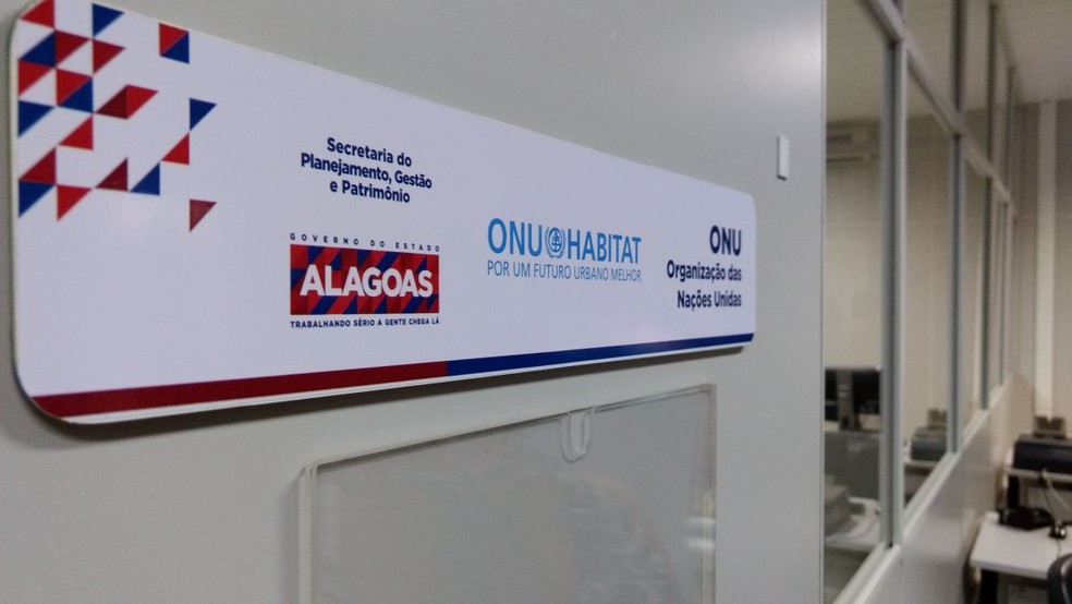 Escritórios onde ficarão profissionais contratados pela ONU fica dentro da Secretaria de Estado do Planejamento, Gestão e Patrimônio (Foto: Derek Gustavo/G1)