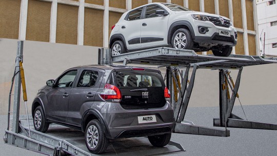 Teste comparativo: Renault Kwid encara Fiat Mobi no duelo entre os carros mais baratos do Brasil