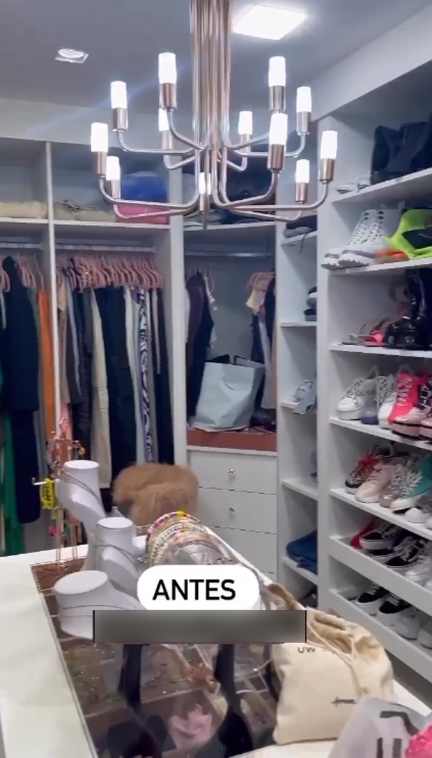 Viih Tube mostra closet (Foto: Reprodução / Instagram)