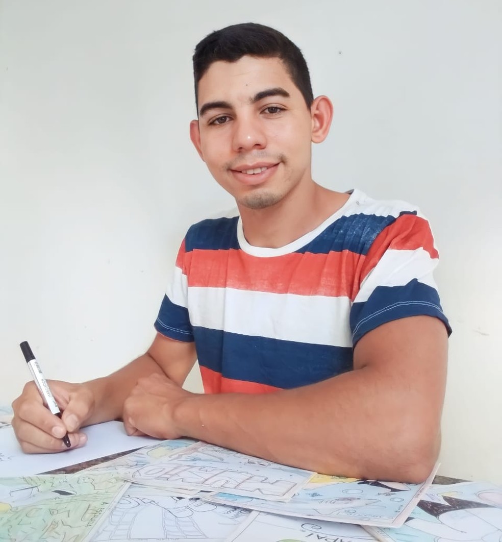 William Marcos, cartunista  — Foto: William Marcos/Arquivo pessoal 