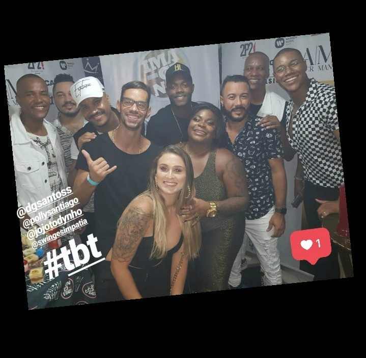 Jojo Todynho com Felipe e amigos (Foto: Reprodução Instagram)