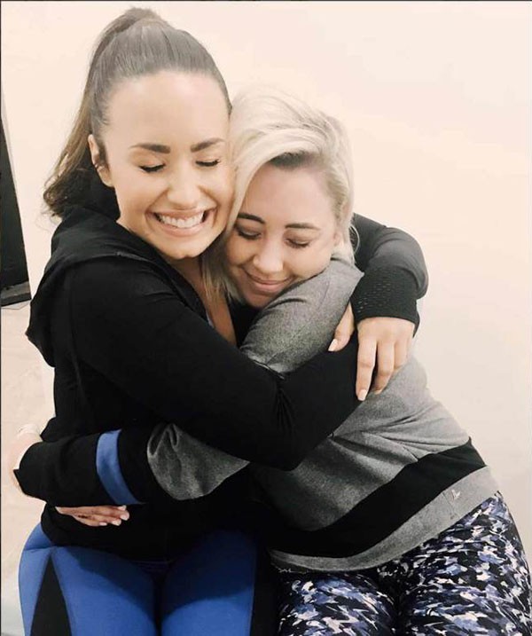 Demi Lovato e Marissa Callahan (Foto: Instagram)