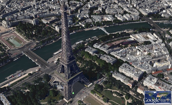 Veja todas as cidades em 3D no Google Earth (Foto: Reprodução/Barbara Mannara)