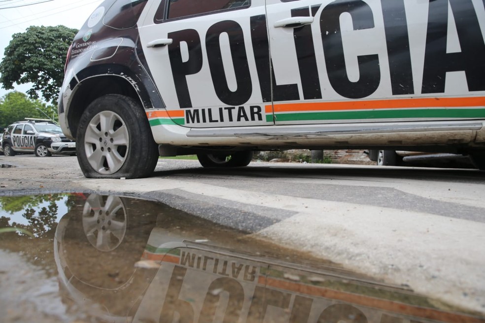 Polícia Militar do Ceará promove motim no estado em protesto por reajuste salarial. — Foto: Fabiane de Paula/ SVM 