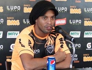Ronaldinho do Atlético-MG (Foto: Leonardo Simonini)
