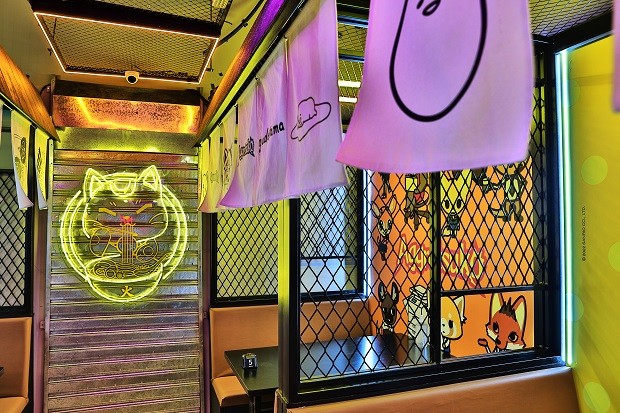 Área das cabines individuais no Katon,restaurante da Piticas, em São Paulo (Foto: Juan Cazes)