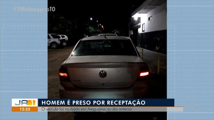 Homem suspeito de receptação e falsidade ideológica é preso em Guaraí