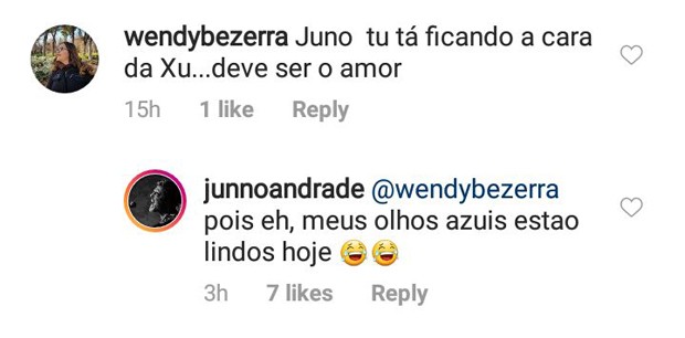 Junno Andrade é comparado com Xuxa (Foto: Reprodução/Instagram)