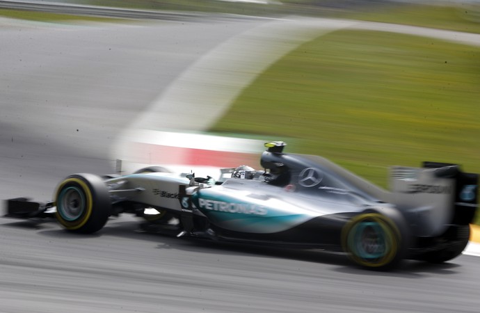Nico Rosberg treino GP Áustria (Foto: AP)