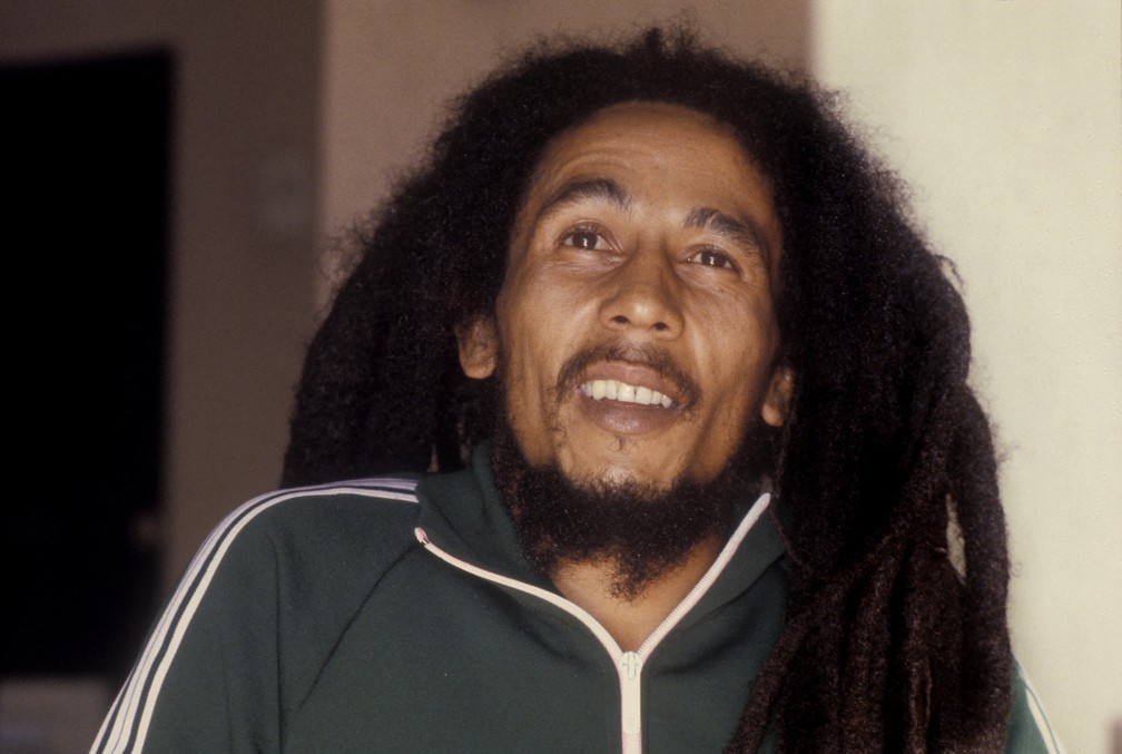 Bob Marley em foto de 1980 — Foto: Marcello Mencarini/Leemage via AFP/Arquivo