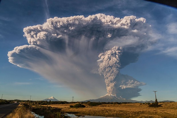 Erupção (Foto: utreras)
