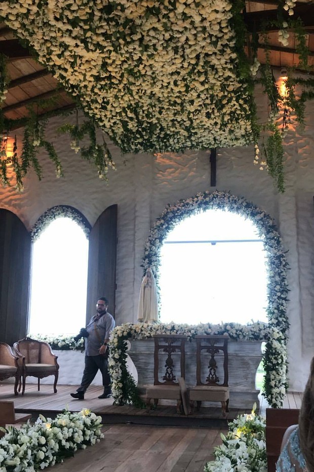 A decoração do casamento de Whindersson Nunes e Luisa Sonza (Foto: Reprodução/Instagram)