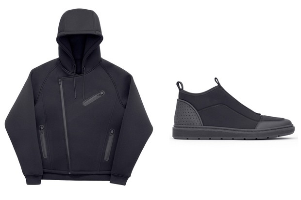 Peças da Linha Alexander Wang para H&M: o hoodie custará 59,99 libras; e o tênis, 79,99 libras, segundo a GQ UK (Foto: divulgação)