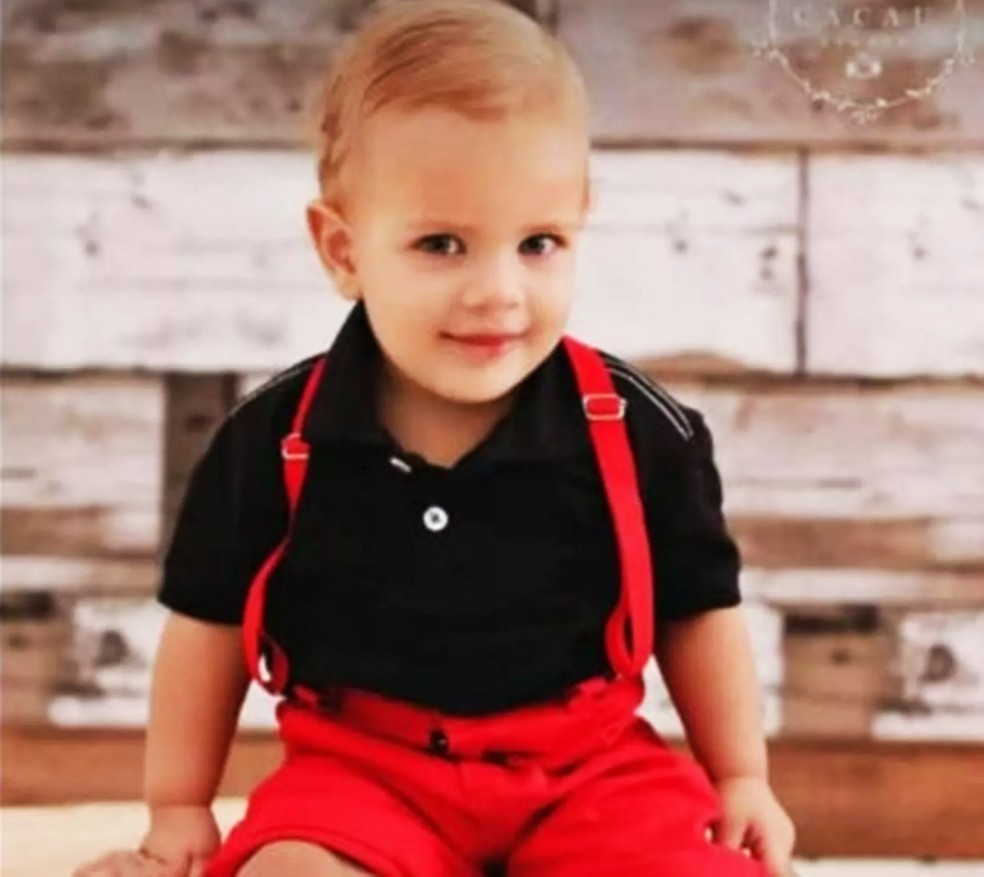 Anthony Calleb Bezerra da Silva tinha 1 ano e meio â€” Foto: Arquivo da famÃ­lia