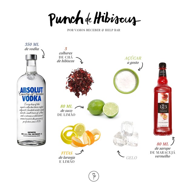 Ponche de hibisco: aprenda a fazer o drink exótico (Foto: Divulgação)