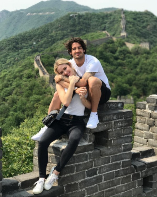 Alexandre Pato e Fiorella Mattheis curtem viagem romântica na China (Foto: Reprodução/Instagram)