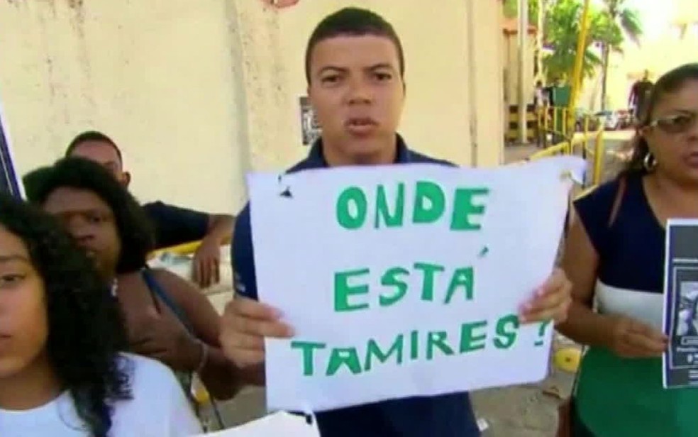 Reinado da Silva Bandeira chegou a registrar desaparecimento na Cidade da Polícia — Foto: Reprodução / TV Globo