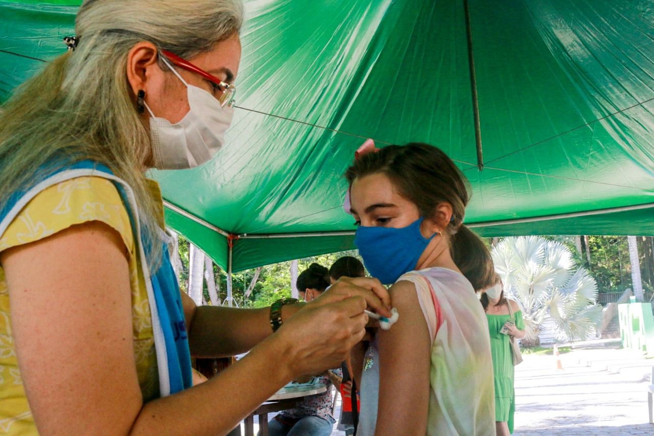 Vacinação contra a Covid-19 em João Pessoa em 5 de outubro de 2022
