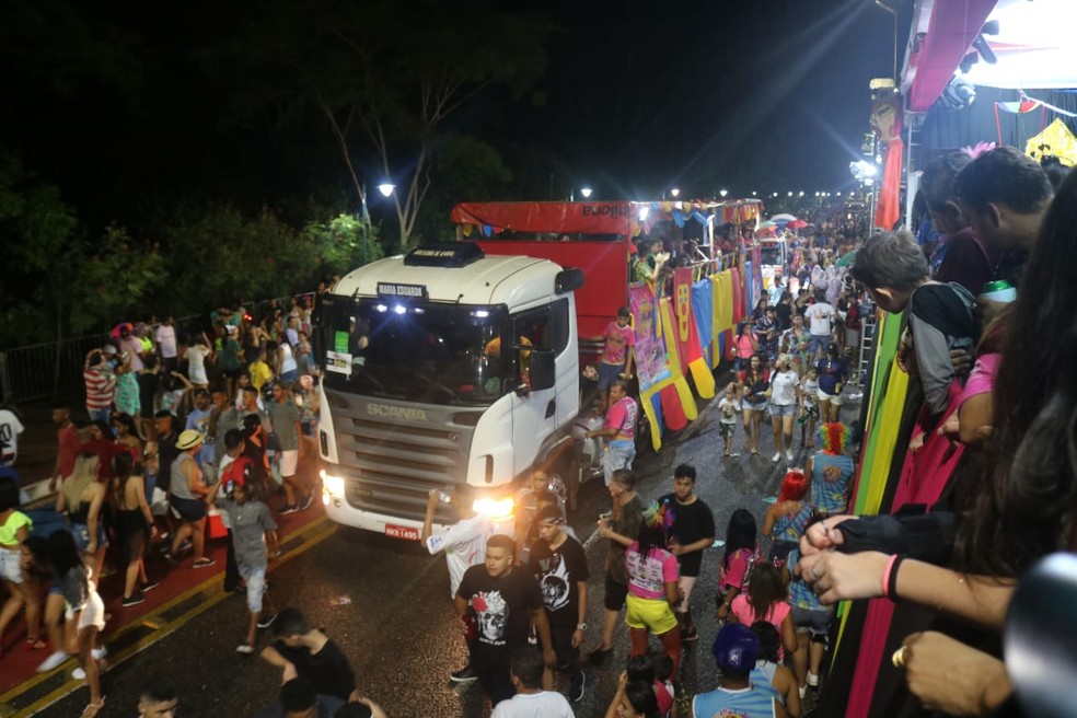 Caminhões decorados desfilam no Corso de Teresina 2019 — Foto: G1 Piauí