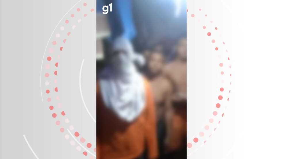 Presos fizeram live para reclamar da cadeia de Sarandi — Foto: Reprodução