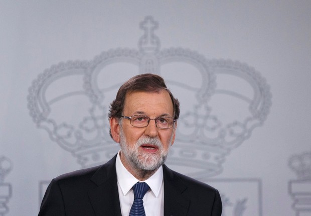 O primeiro-ministro espanhol Mariano Rajoy quer explicações sobre a independência da Catalunha (Foto: Pablo Blazquez Dominguez/Getty Images)