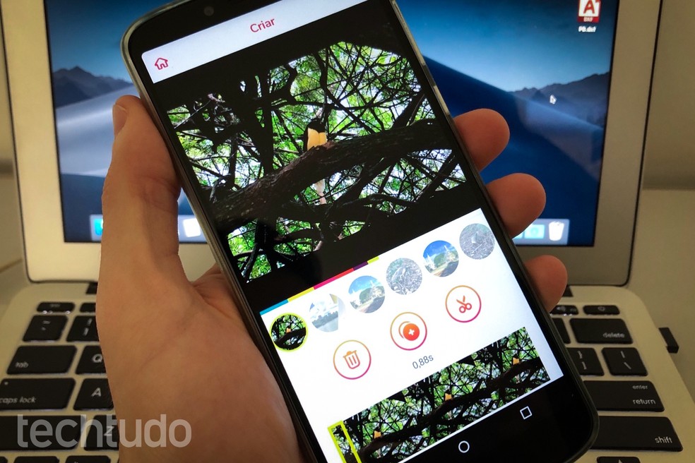 Lomotif: como fazer efeito zoom no app — Foto: Helito Beggiora/TechTudo