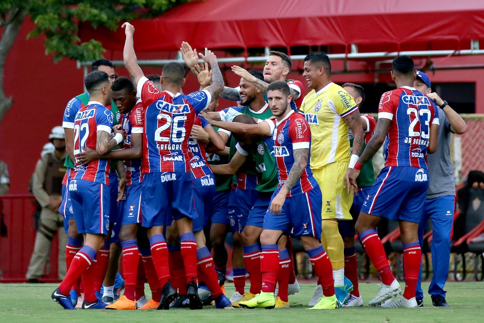 Bahia não perde para o maior rival há 12 jogos  — Foto: Felipe Oliveira/Divulgação/EC Bahia