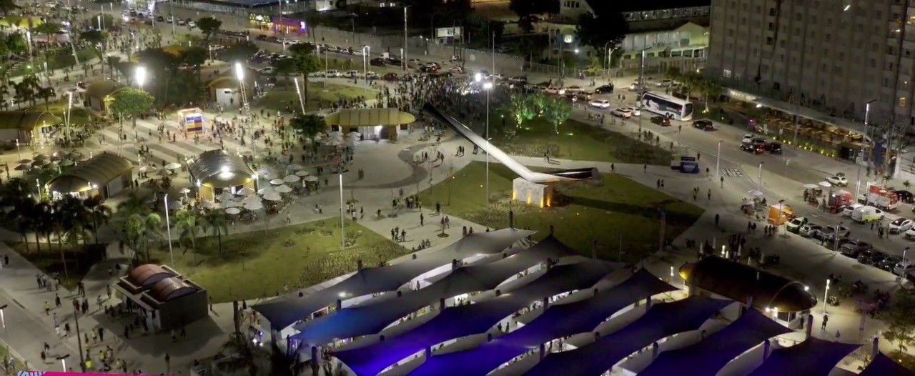Beira-Mar de Fortaleza é entregue com nova pavimentação, equipamentos esportivos e academia ao ar livre