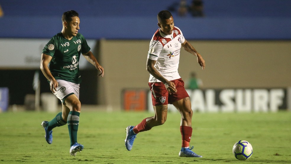 GoiÃ¡s bate o Fluminense no Serra Dourada â?? Foto: Lucas MerÃ§on/Fluminense FC